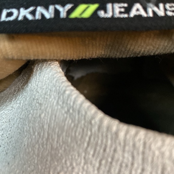 DKNY Jeans corduroy tan jacket - Picture 4 of 6